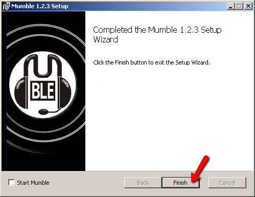 Mumble Install Screen 5