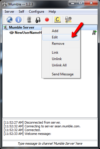 Mumble Edit Server ACL Screen 1