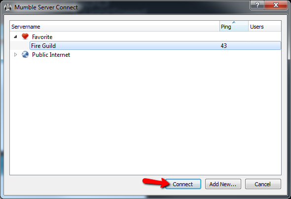 Mumble Connect To Server Screen 3